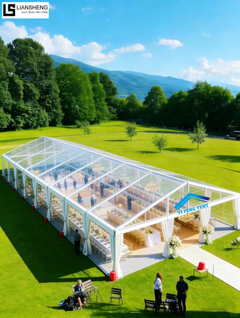 Chaîne de fabricant de tentes de mariage en aluminium