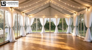 Tente transparente de chapiteau de mariage de PVC pour l'événement extérieur de partie