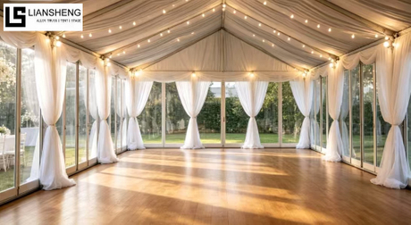 Tente transparente de chapiteau de mariage de PVC pour l'événement extérieur de partie