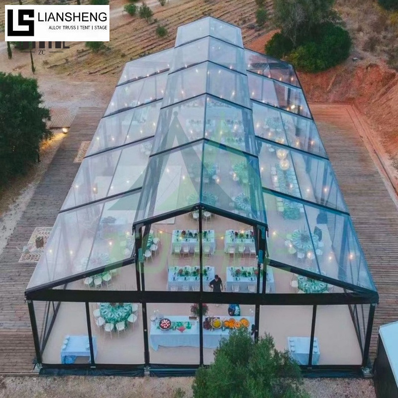 Tente Atrium – Grande structure événementielle élégante pour mariages et expositions